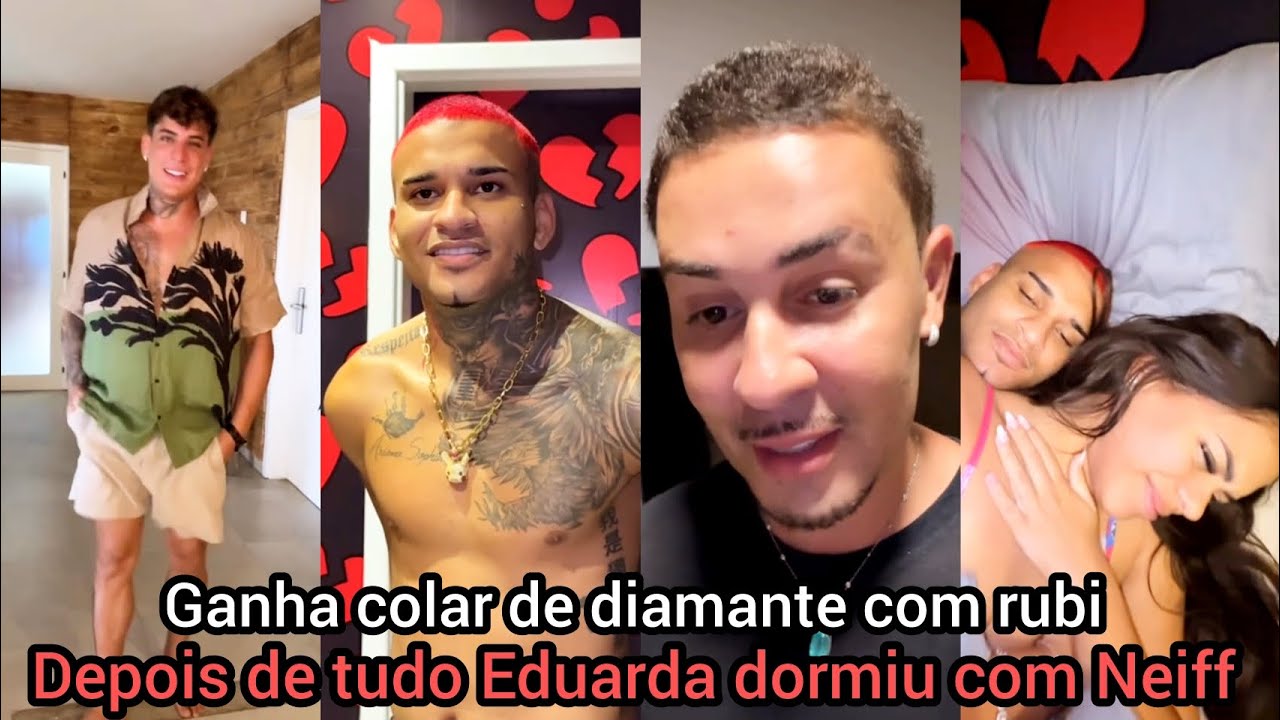 Carlinhos Maia já desistiu de Eduarda e presenteia Neiff com colar de diamante - É meu amigo