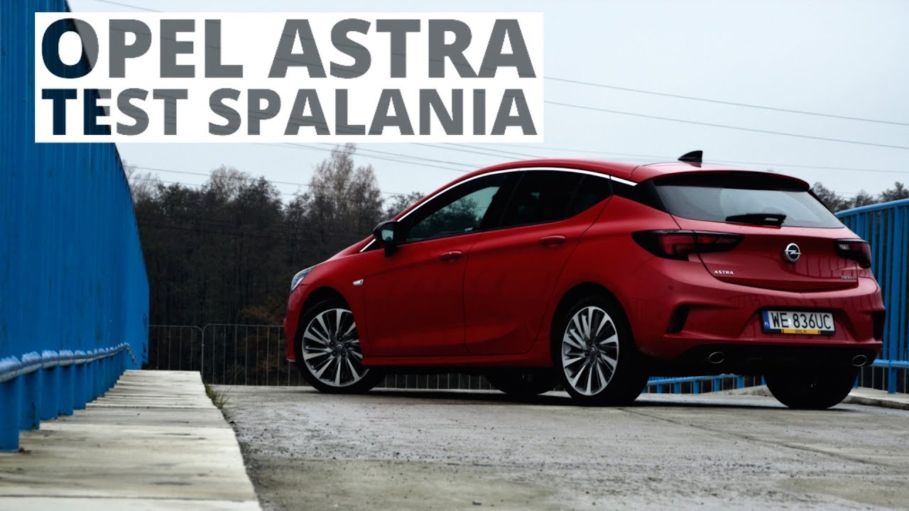 Opel Astra 1.6 Turbo 200 KM (MT) - pomiar zużycia paliwa