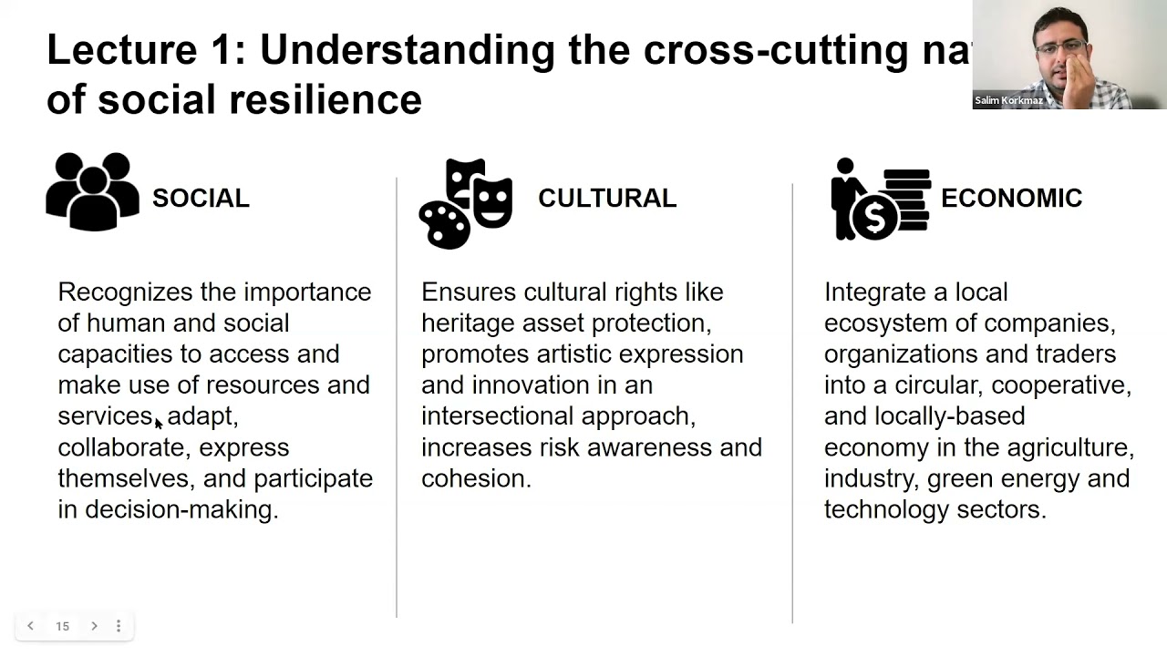 2.1 The Crosscutting Nature of Social Resilience