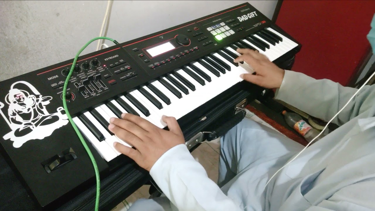 chimte di jhankar baba tere chimte di on keyboard