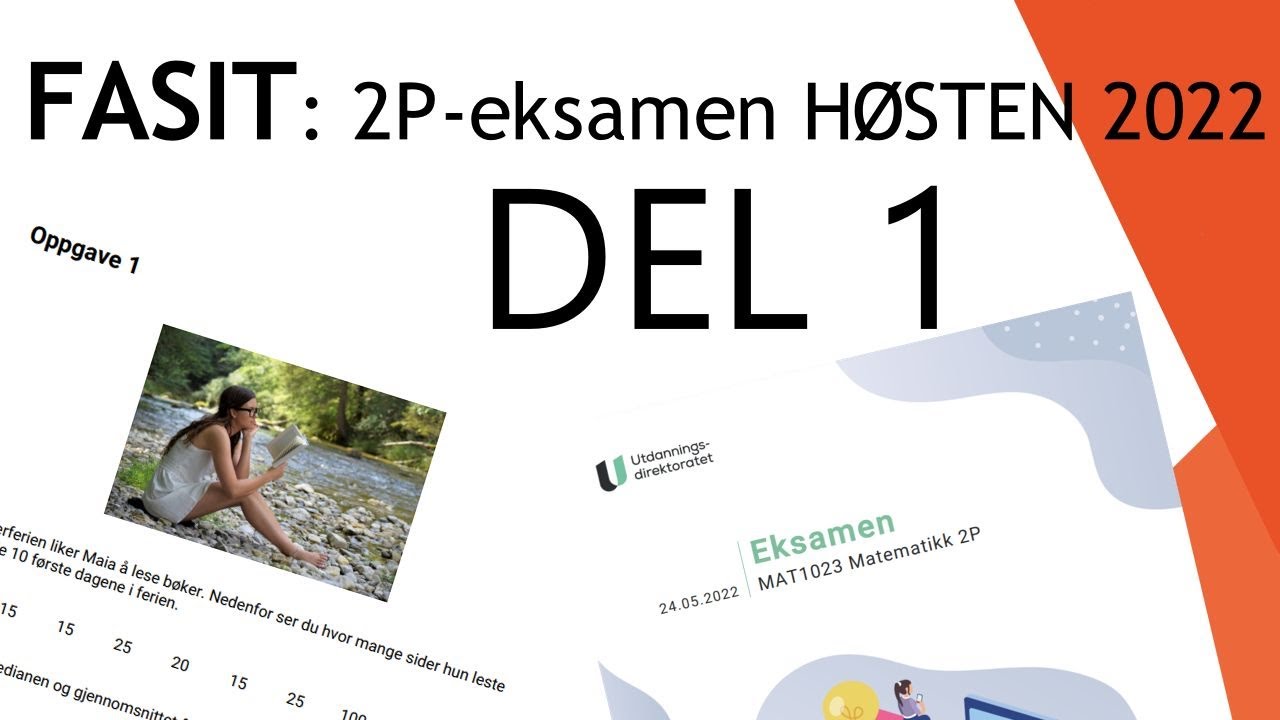 FASIT: 2P - Eksamen Høst 2022 - Del 1