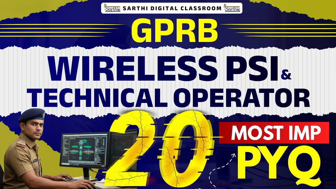 GPRB Wireless PSI Preparation | Lecture -2 | 20 IMP PYQ Explained | Daily 7.00 PM