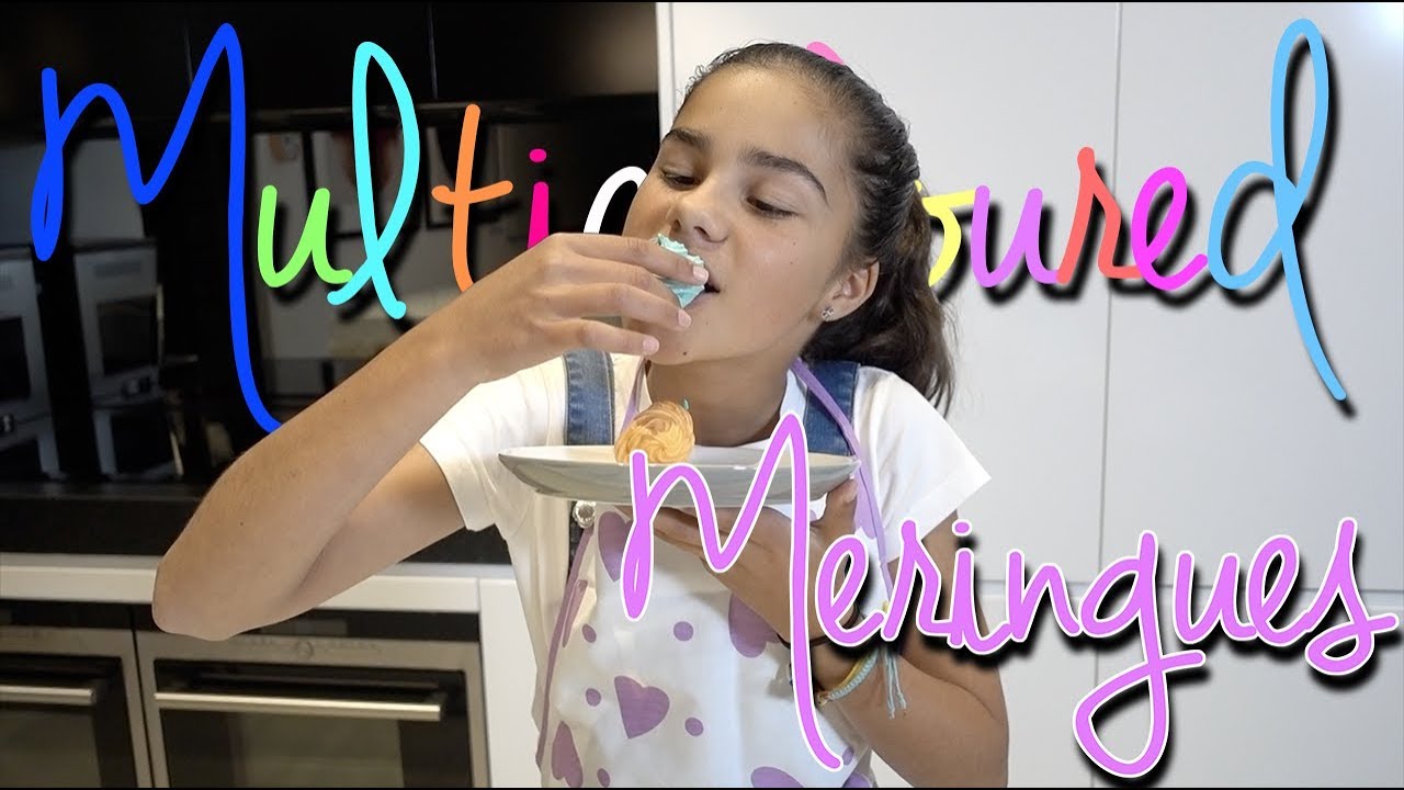 Marvellous Multicoloured Meringues | Cooking with Grace