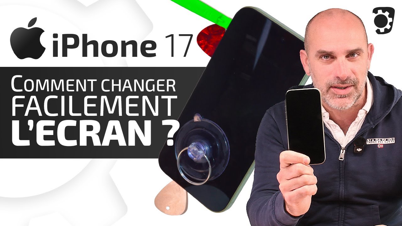 Comment remplacer facilement l'&eacute;cran de l'iPhone 17 ? | Brico-phone