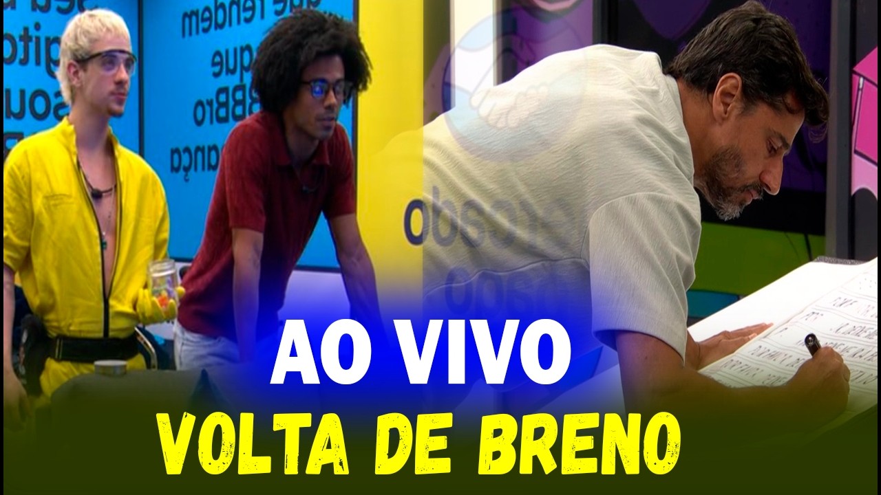 VOLTA de Breno pra Festa de Samira, Alberto é Barrado | BBB 26, Comentando AO VIVO
