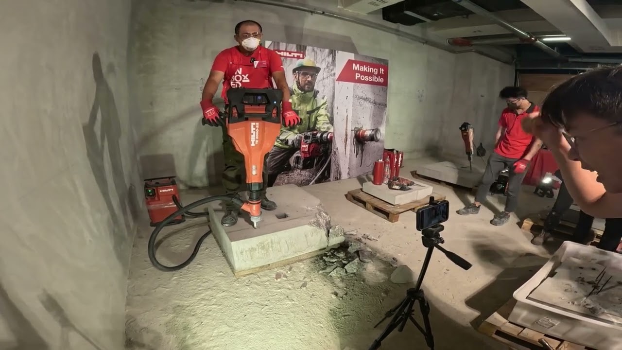 無線將開始取代有線.....鑿破系列的霸主TE2000-A22#HiltiUnboxedAsia #喜利得#工具#hiltitaiwan #香港#電動工具#HILTI#TE2000#鑿破機