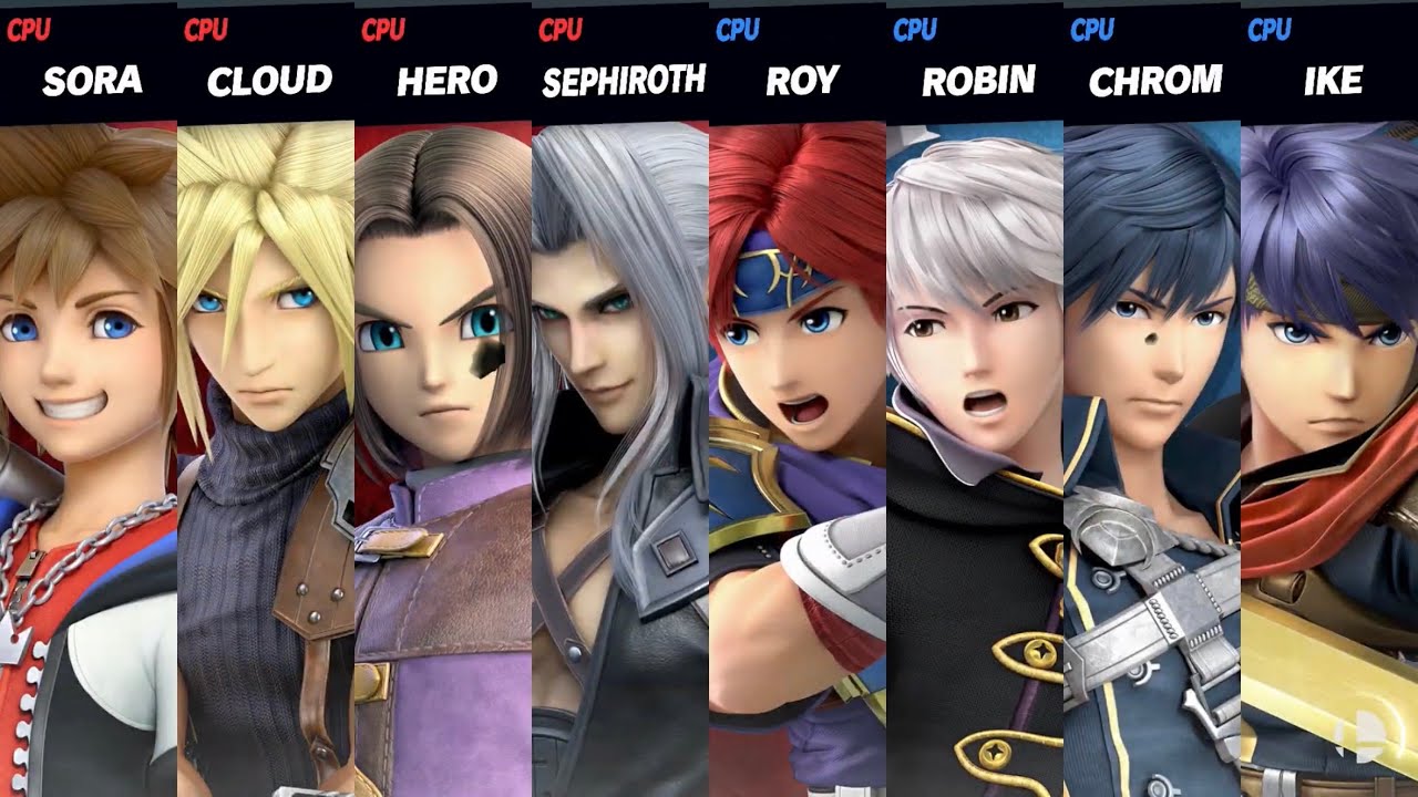 Super Smash Bros. Ultimate - Square Enix vs Fire Emblem
