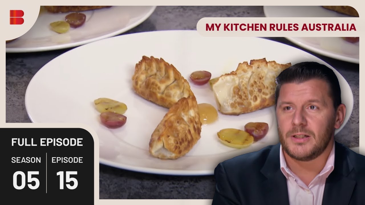 Oxtail Gyoza Divides The Table | My Kitchen Rules Australia | Cooking Show