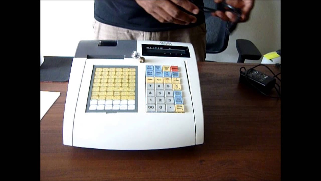 ELEMENTOS IMPORTANTES CAJA REGISTRADORA ACLAS CRD81FJ