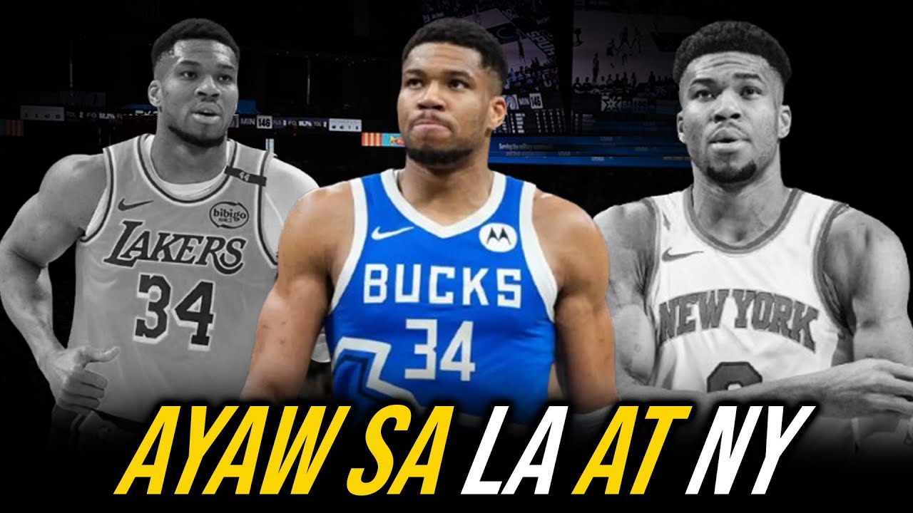 NIREJECT ni Giannis Antetokounmpo Ang Lakers at Knicks na Destination sa Trade
