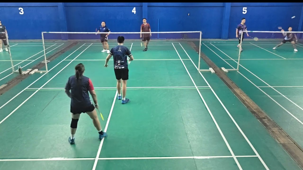 Ria & Alejandro Vs Clark & Ron(Racket Squad)