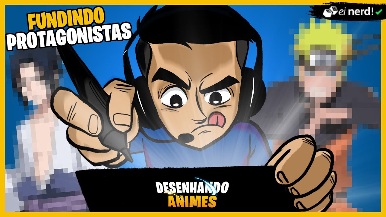 COMO SERIA UMA FUSÃO ENTRE NARUTO E SASUKE? - Desenho