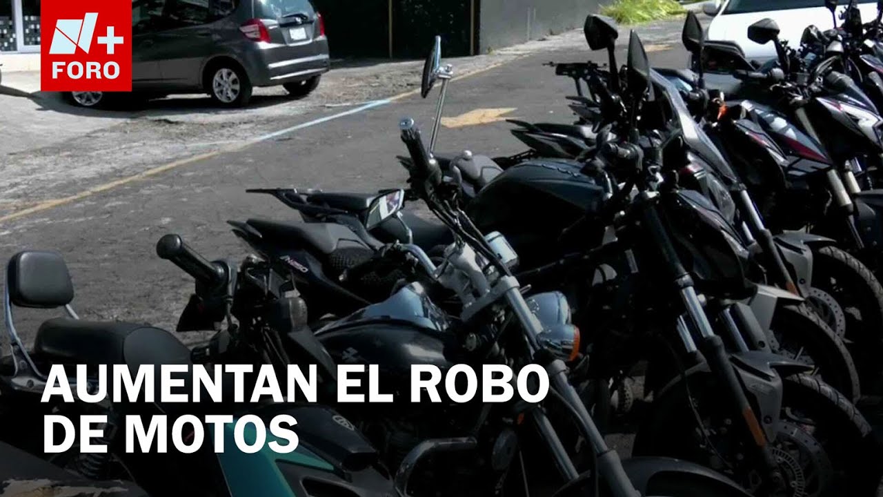 Robos de motocicletas aumentan en CDMX: Ladrones se las llevan en segundos - Sábados de N+ FORO