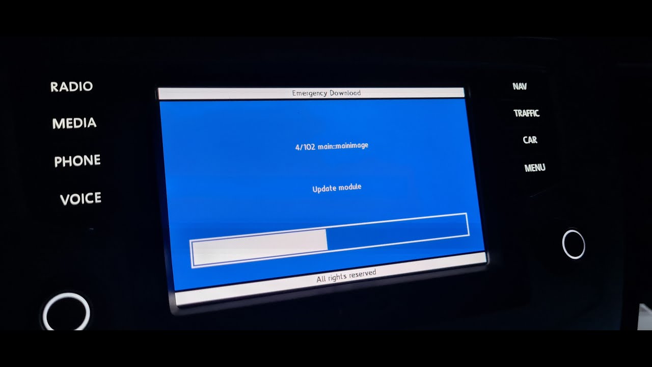 MIB2  Emergency Download recovery / UPDATE DE URGENTA volkswagen PASSAT / MIB STD2 ZR TECHNISAT