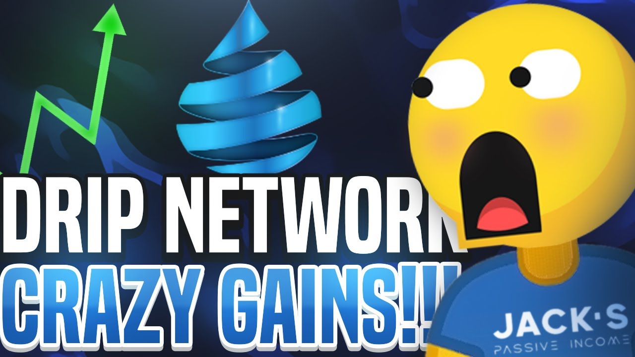DRIP NETWORK PASSIVE INCOME UPDATE *WHY IS DRIP DOWN?!* (DAILY UPDATE)