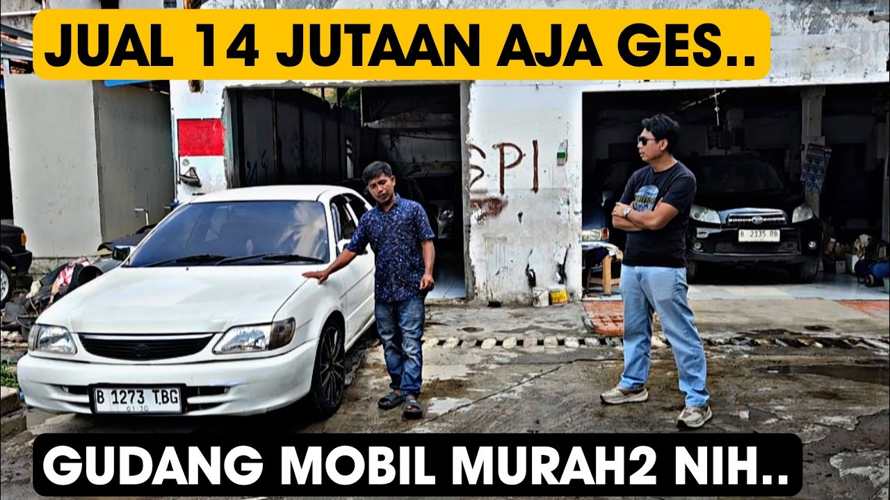 Jual 14 Jutaan aja Nih..Garasi Cak Leman Emang Gudangnya Mobil Murah di Jakarta yaa Ges