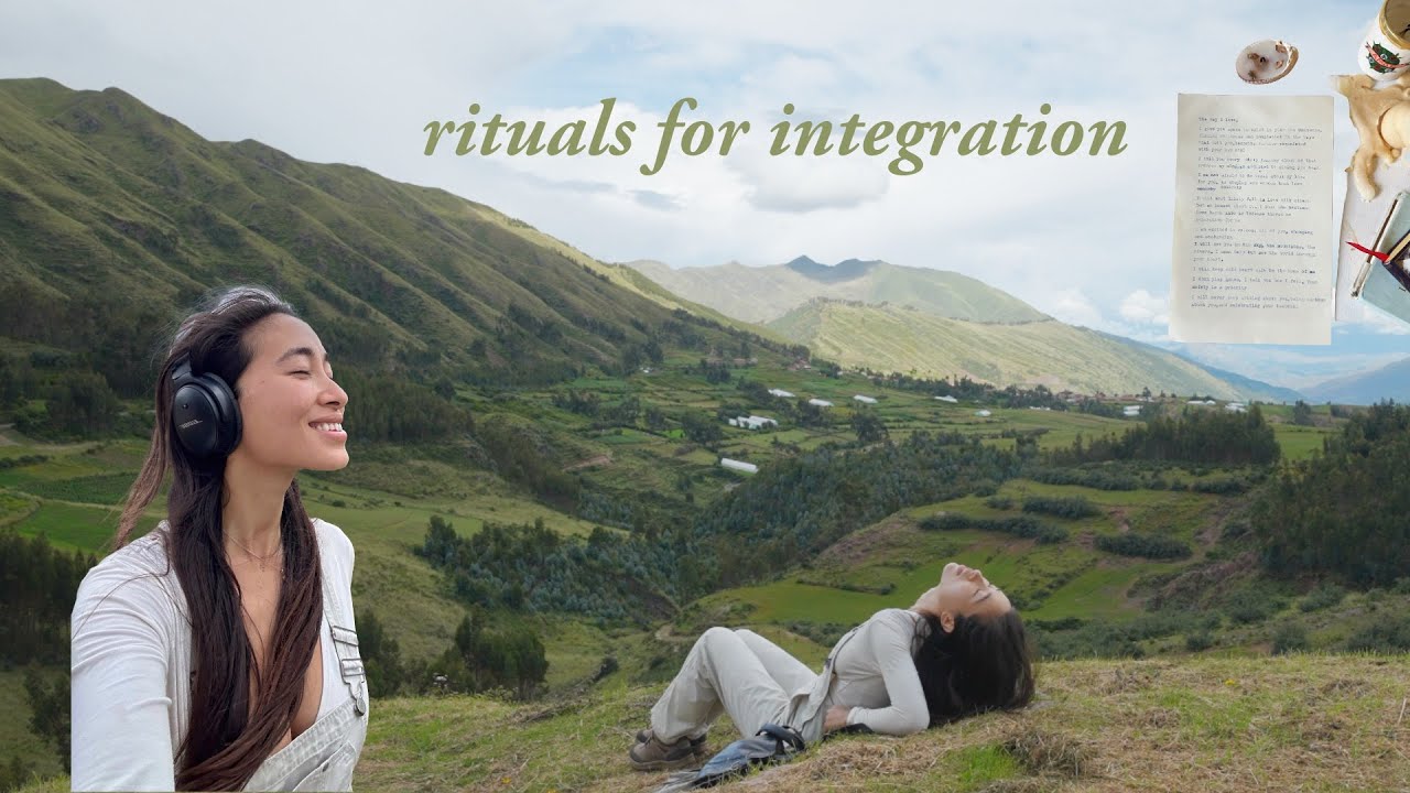 how to embody love even when you're alone | grounding in Peru