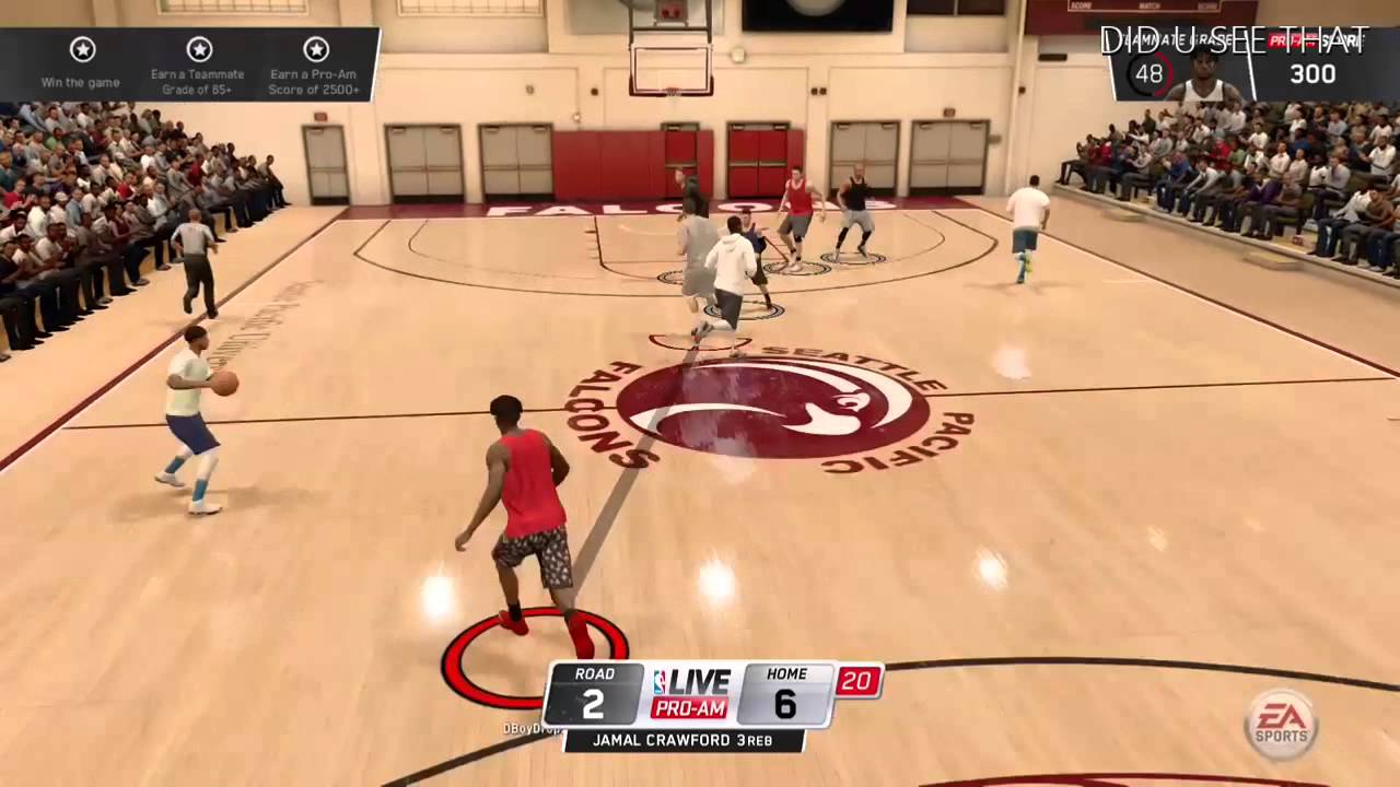 NBA Live 16 Glitch.