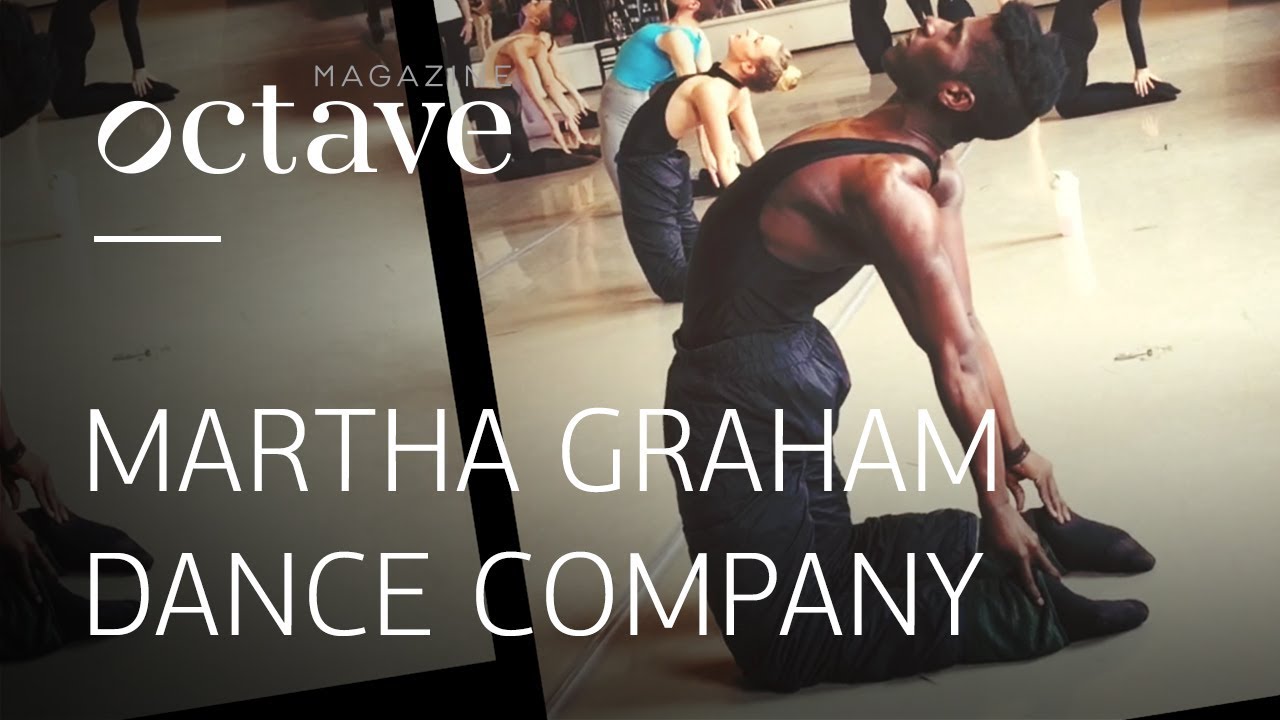 In rehearsal with the Martha Graham Dance Company