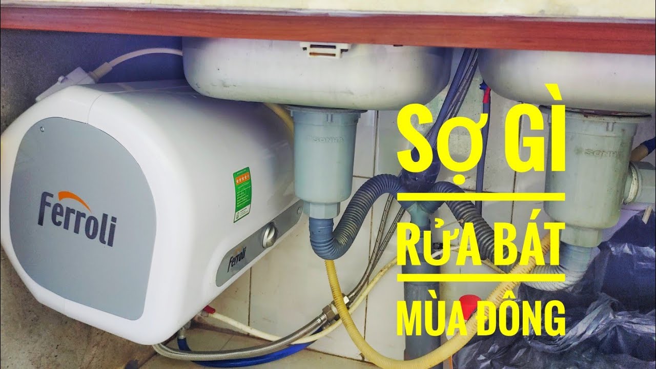 Bình Nóng Lạnh Ferroli 15 lít cho chậu rửa bát