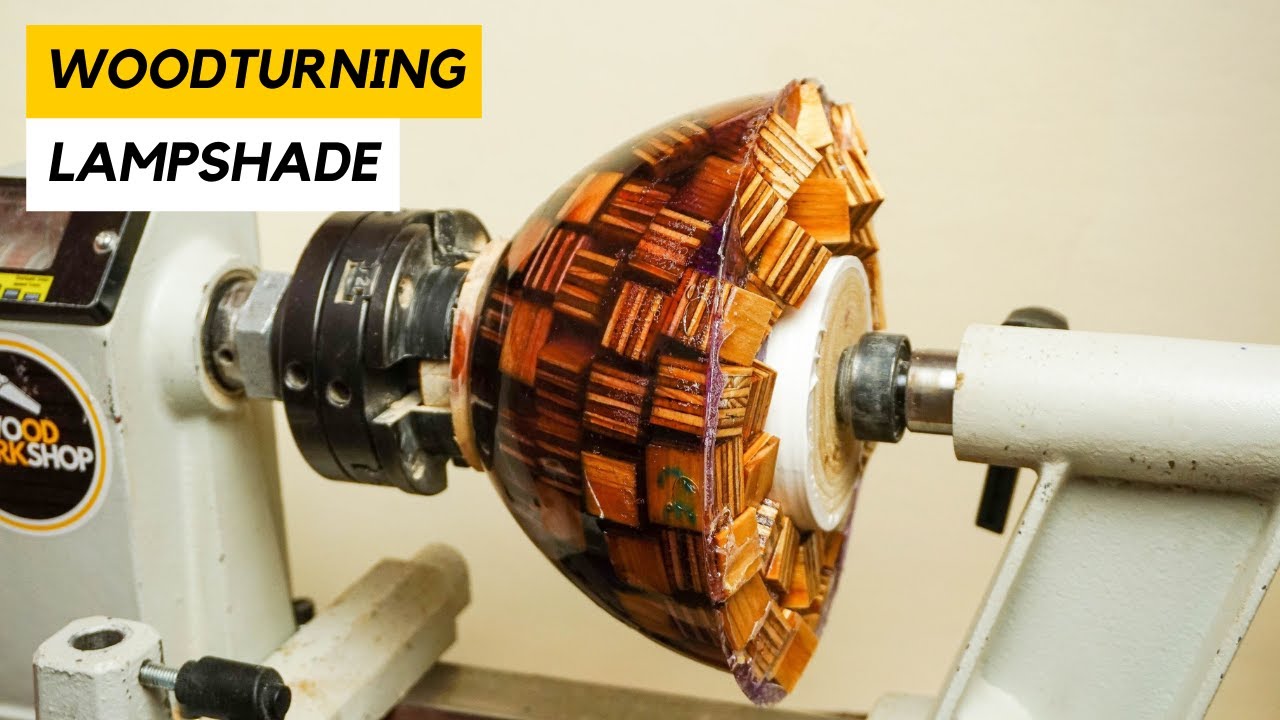 Woodturning - Plywood Lampshade