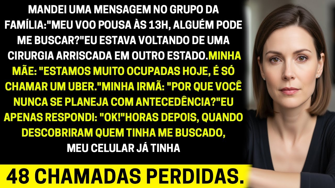 Eles não vieram me buscar após a cirurgia — o pânico começou quando viram quem apareceu