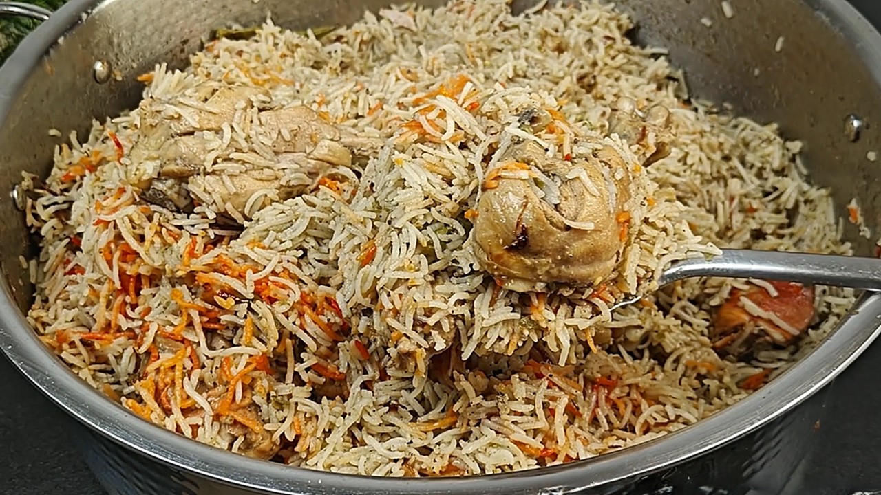 Muradabadi Chicken Pulav | Chicken Pulao Recipe | Eid Special Muradabadi Chicken Pulav Recipe