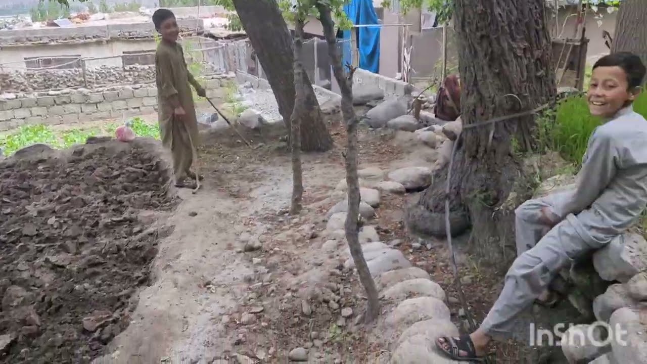 Desi mountain village life Khaplu Baltistan | Village life style