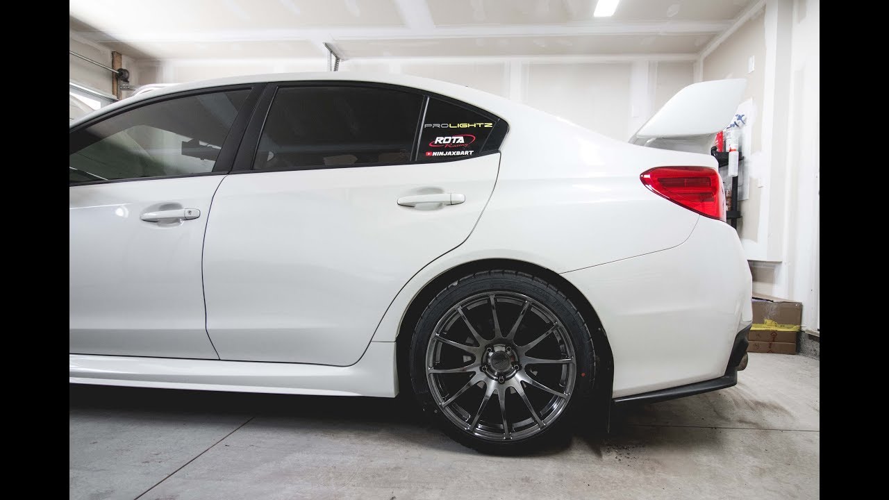 Rear Spats Install w/ Mudflaps | 2016 Subaru WRX / STI