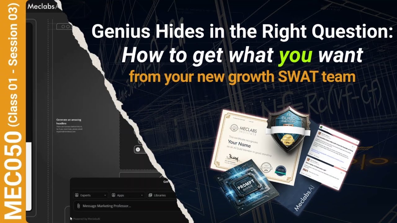 Genius Hides in the Right Question: How To Get What You Want From Your New Growth SWAT Team.