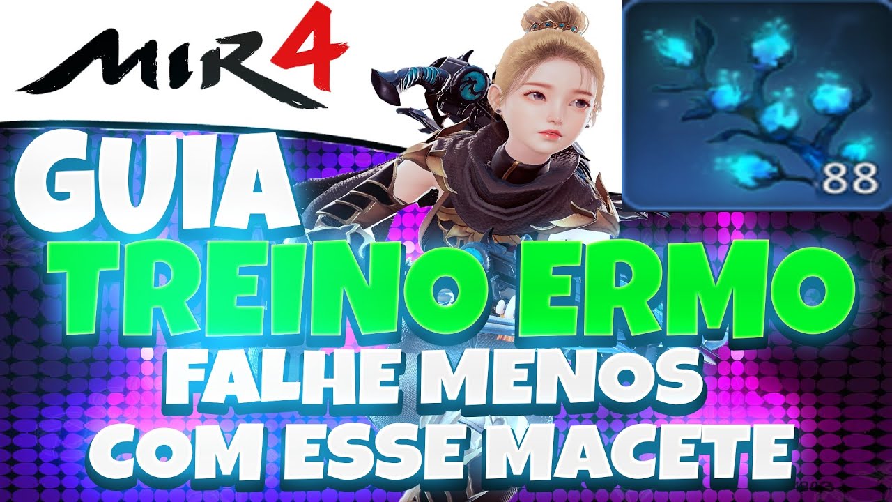 MIR4 - Como Upar o Treino Ermo Falhando Menos