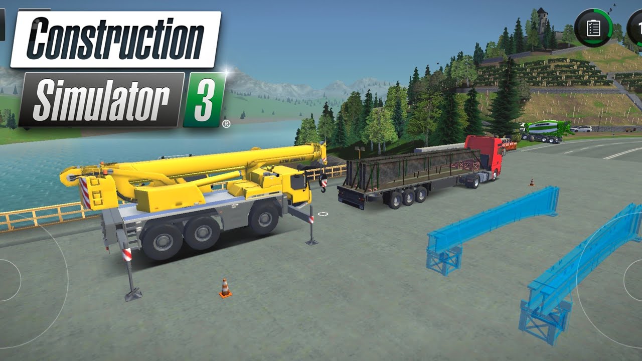 ลุยงานสะพาน⚠️ไม่เสร็จง่ายๆเเน่เลย | Construction Simulator 3