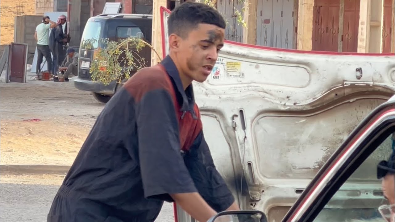 فاش كيخدم معاك ولدك فتاميكانيكت🤣🤣