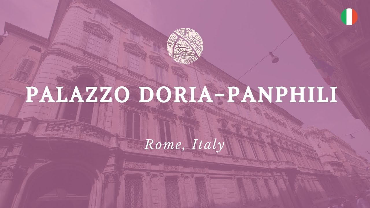 Palazzo Doria-Pamphili, Rome, Italy - 60 FPS 4K