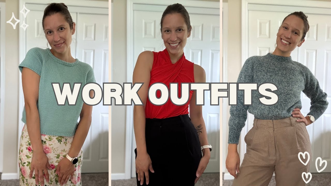Style some work clothes with me (a very chatty and chill hangout)