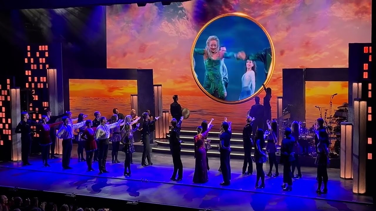The incredible Riverdance finale at the Cliffs Pavilion Southend-On-Sea Essex 16/9/2025 