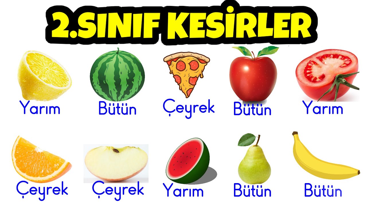 2.SINIF KESİRLER