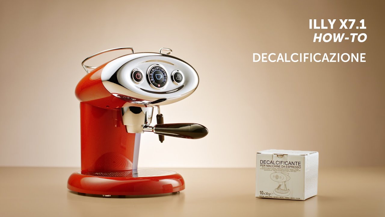 Come decalcificare la tua macchina da caffè illy X7.1