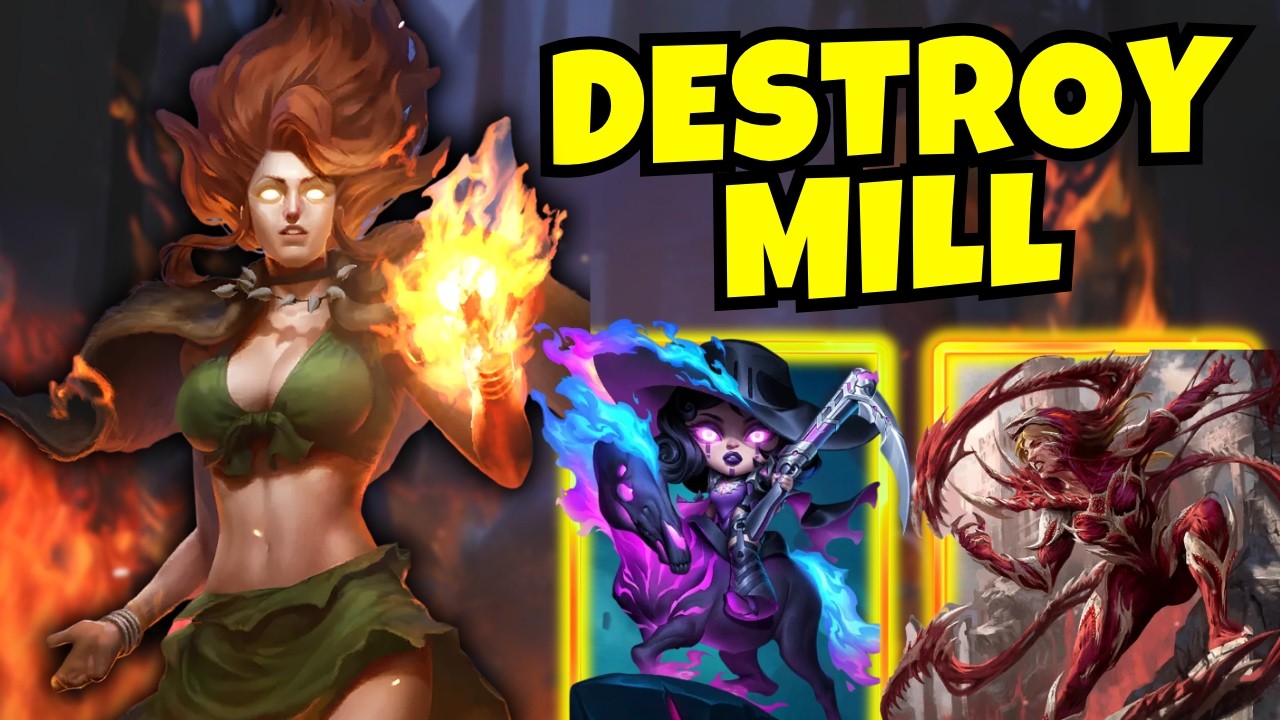 NO CARDS LEFT! 🚫Destroy Mill Deck