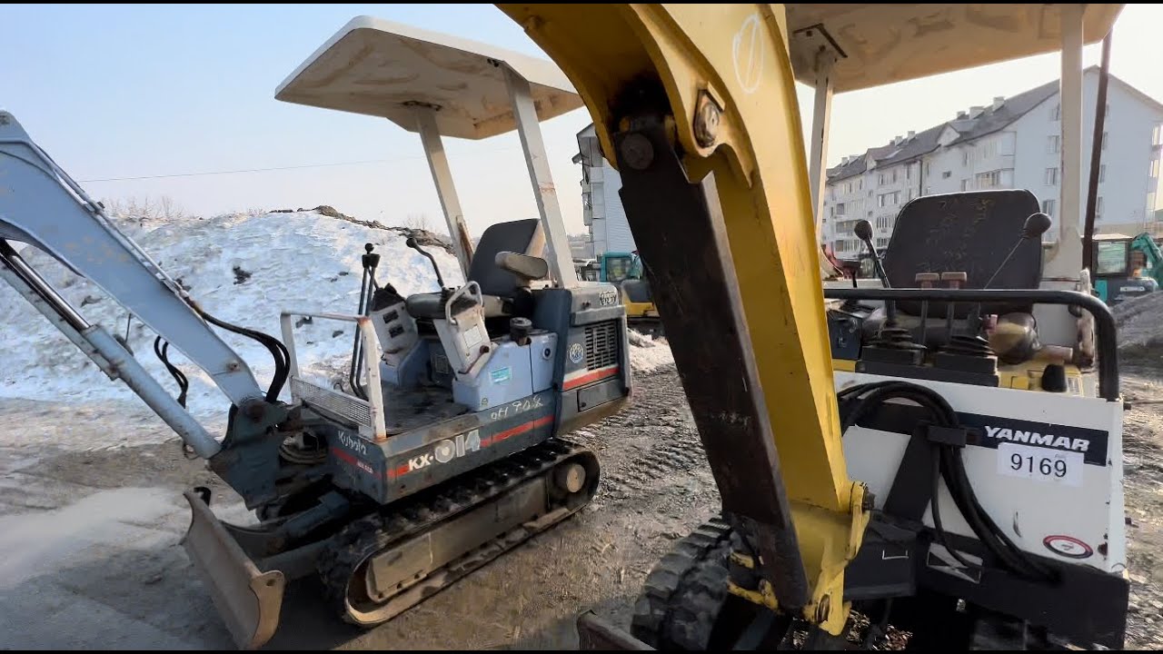 Yanmar B17 & Kubota KX-014