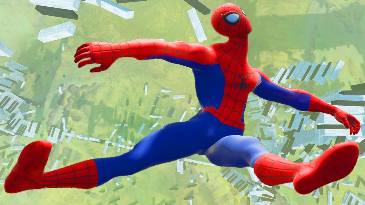 Spiderman Euphoria Ragdoll Physics #1