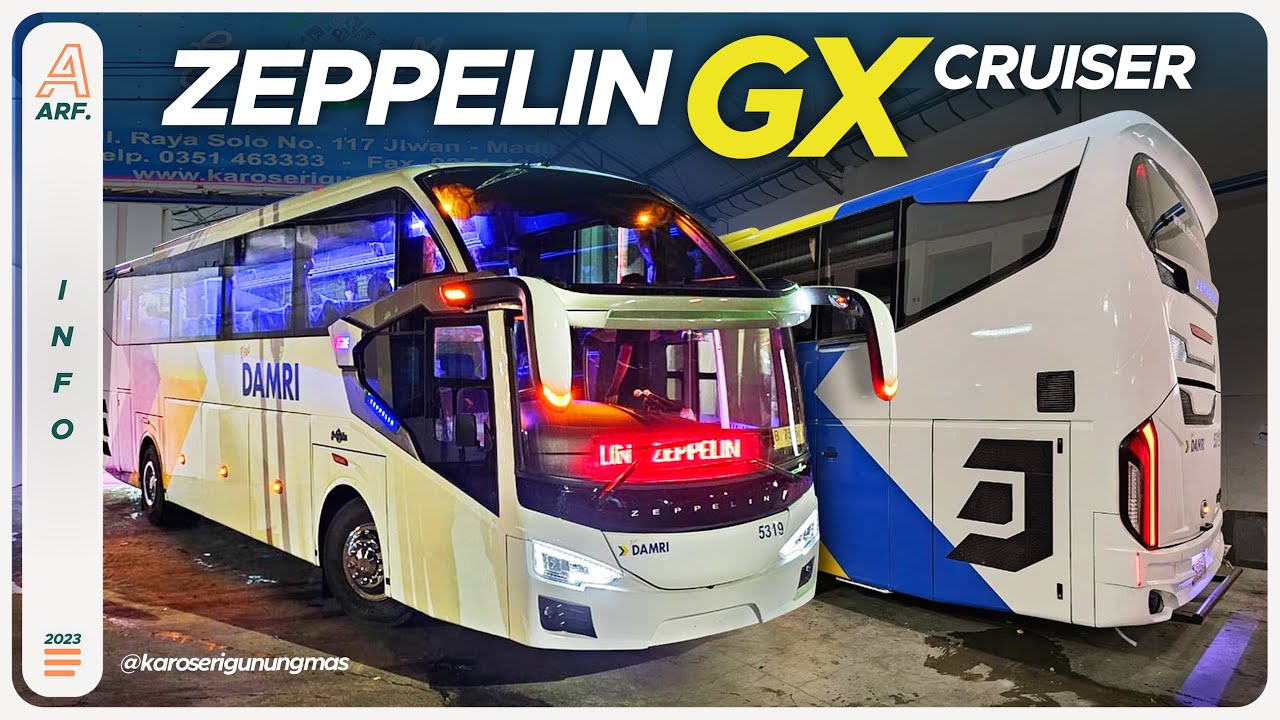 ZEPPELIN GX Cruiser - Varian Bodi Baru Dari Karoseri GUNUNG MAS Madiun