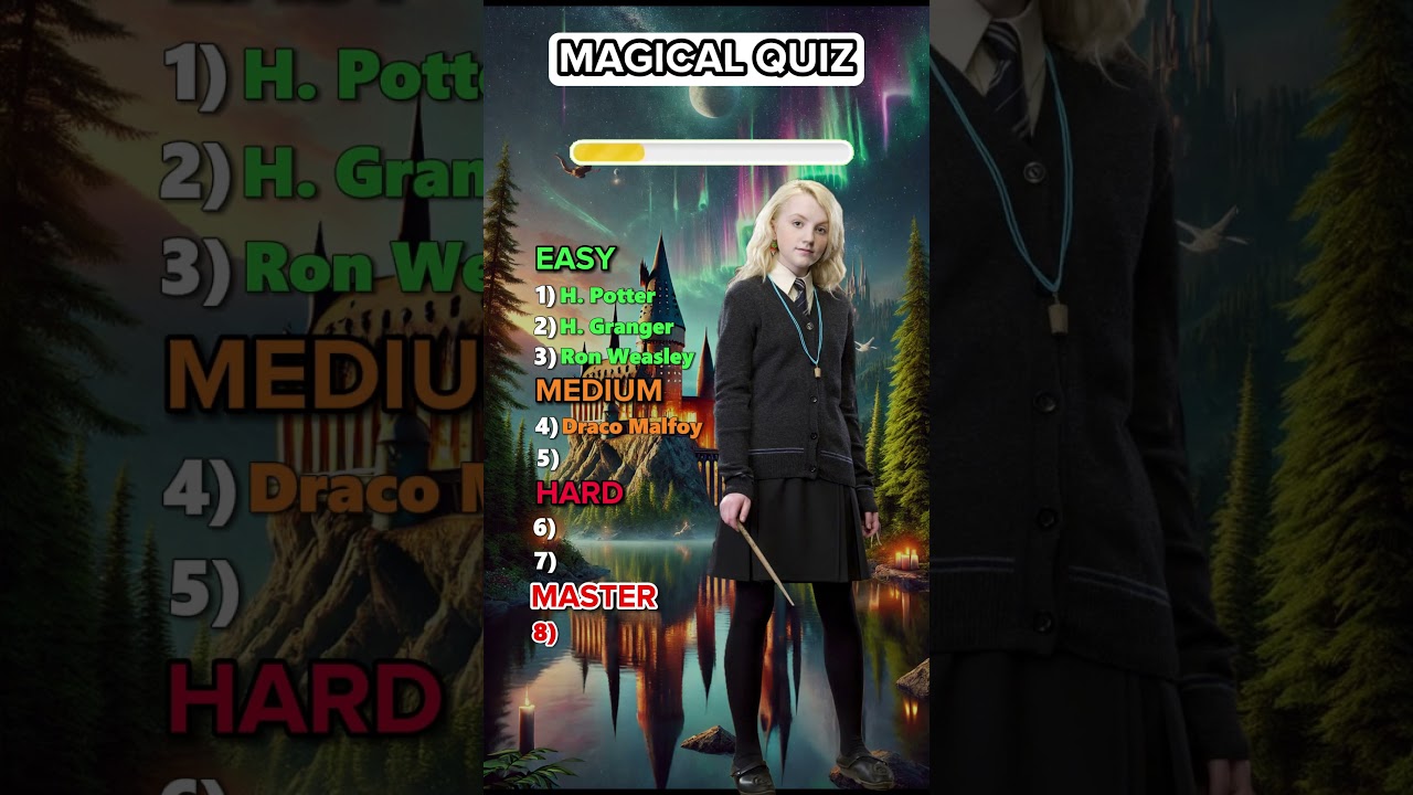 Harry Potter Quiz! You are not a true Harry Potter fan if you can't get these right!