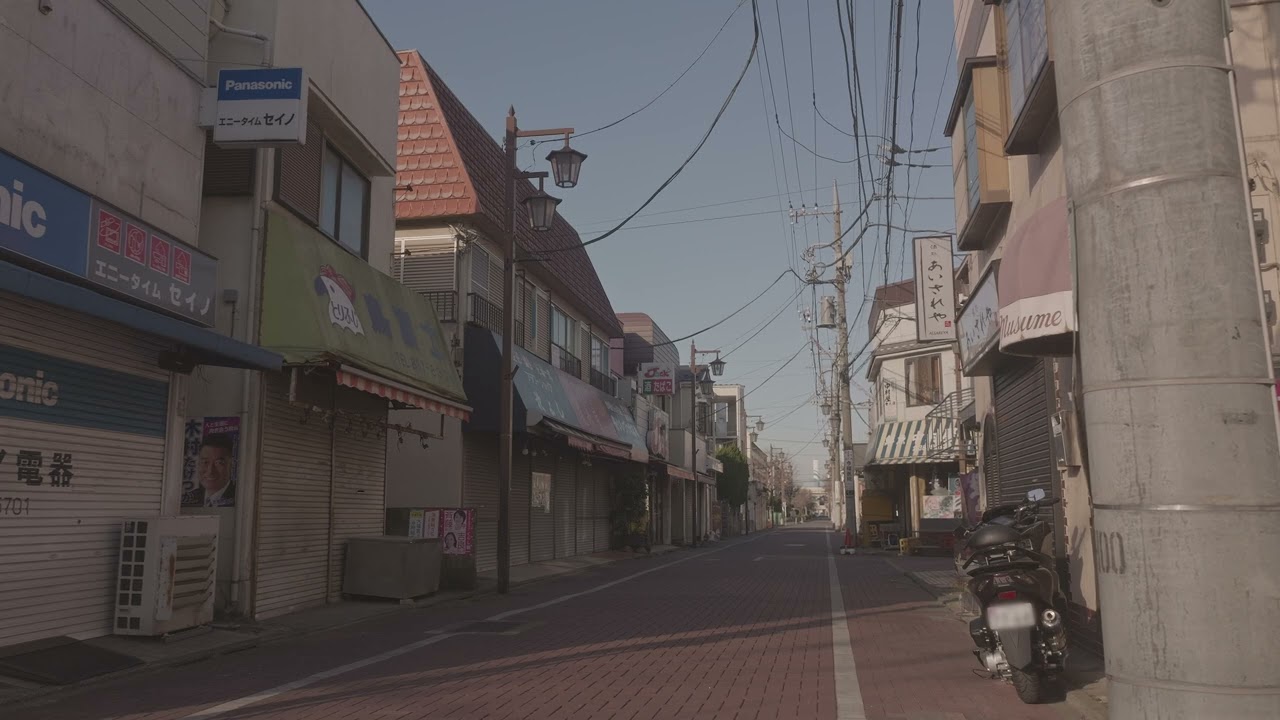 【4K120秒】日暮里・舎人ライナー開通前からある舎人団地前商店街、舎人駅前に残る昭和の面影～足立区舎人5、1丁目、入谷2丁目