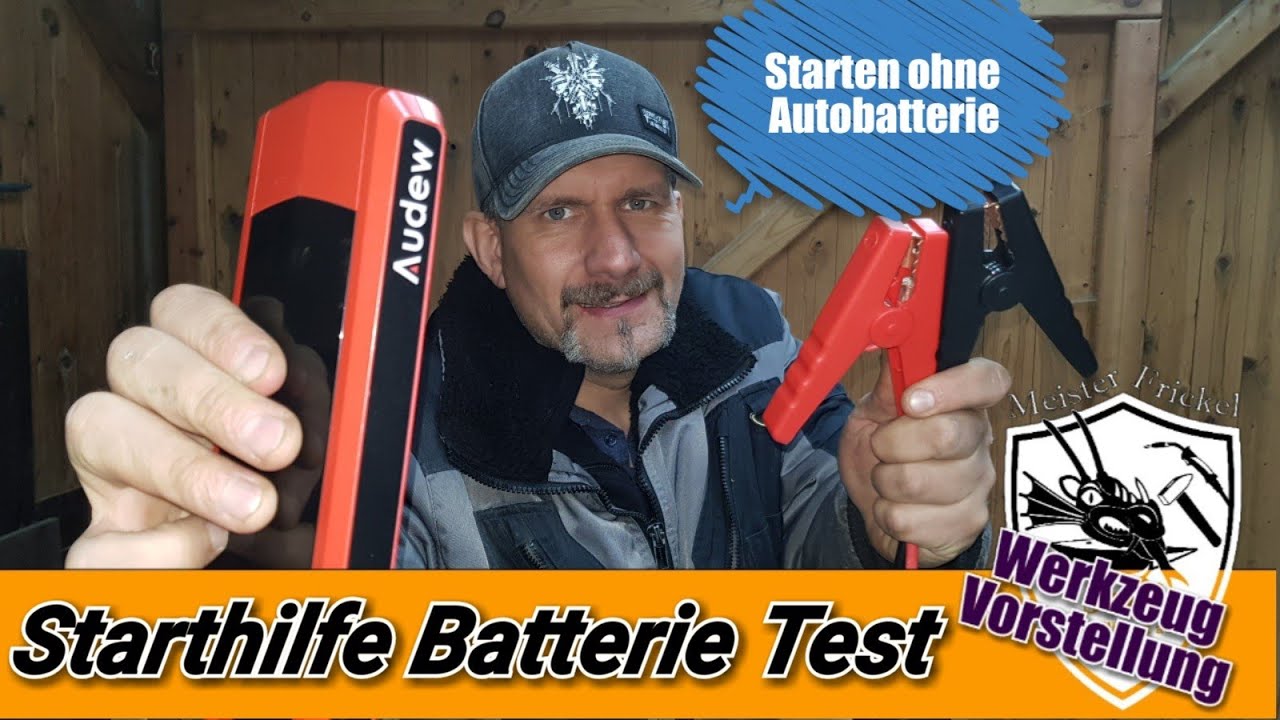 AUDEW starthilfe Paket Test &beschreibung