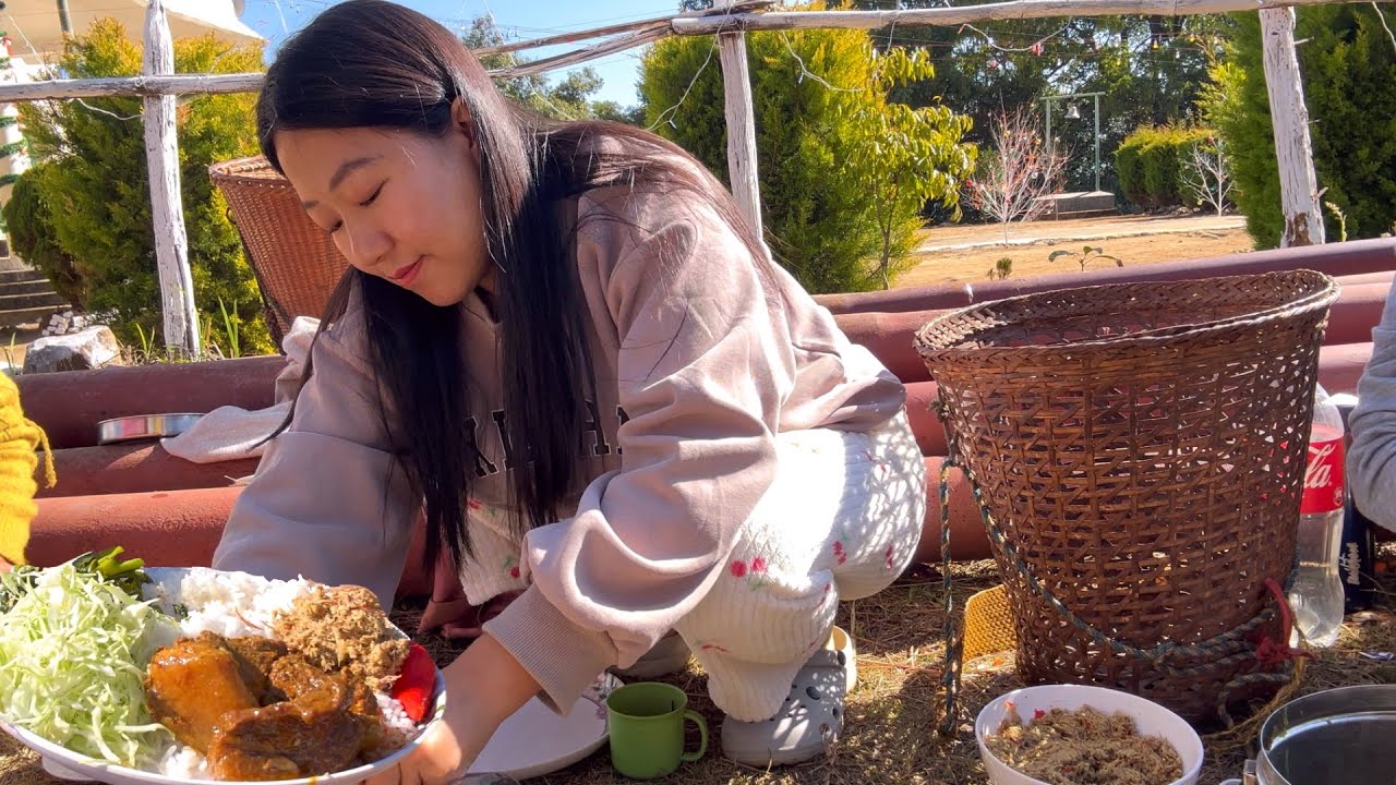 Happy New Year to Everyone || Village Feast Family Mukbang 😋 On The Ground 