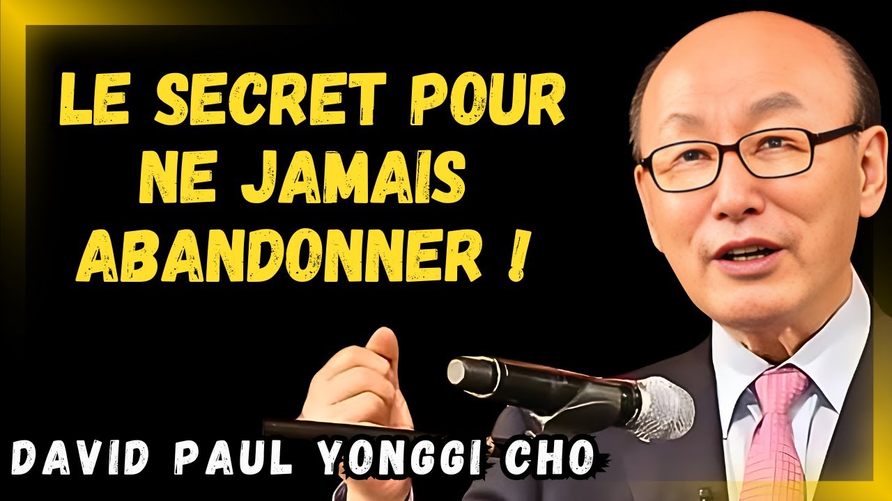 DAVID PAUL CHO - Pourquoi Dieu Permet t Il les Luttes La Réponse Que Vous Devez Entendre Maintenant!