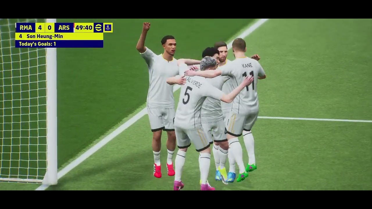 Real Madrid CF 8-0 Arsenal FC | UEFA CHAMPIONS LEAGUE | #championsleague #efootball 