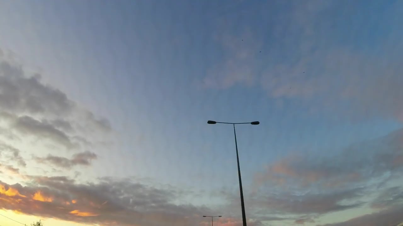 Dramatic Sky and Clouds over England UK