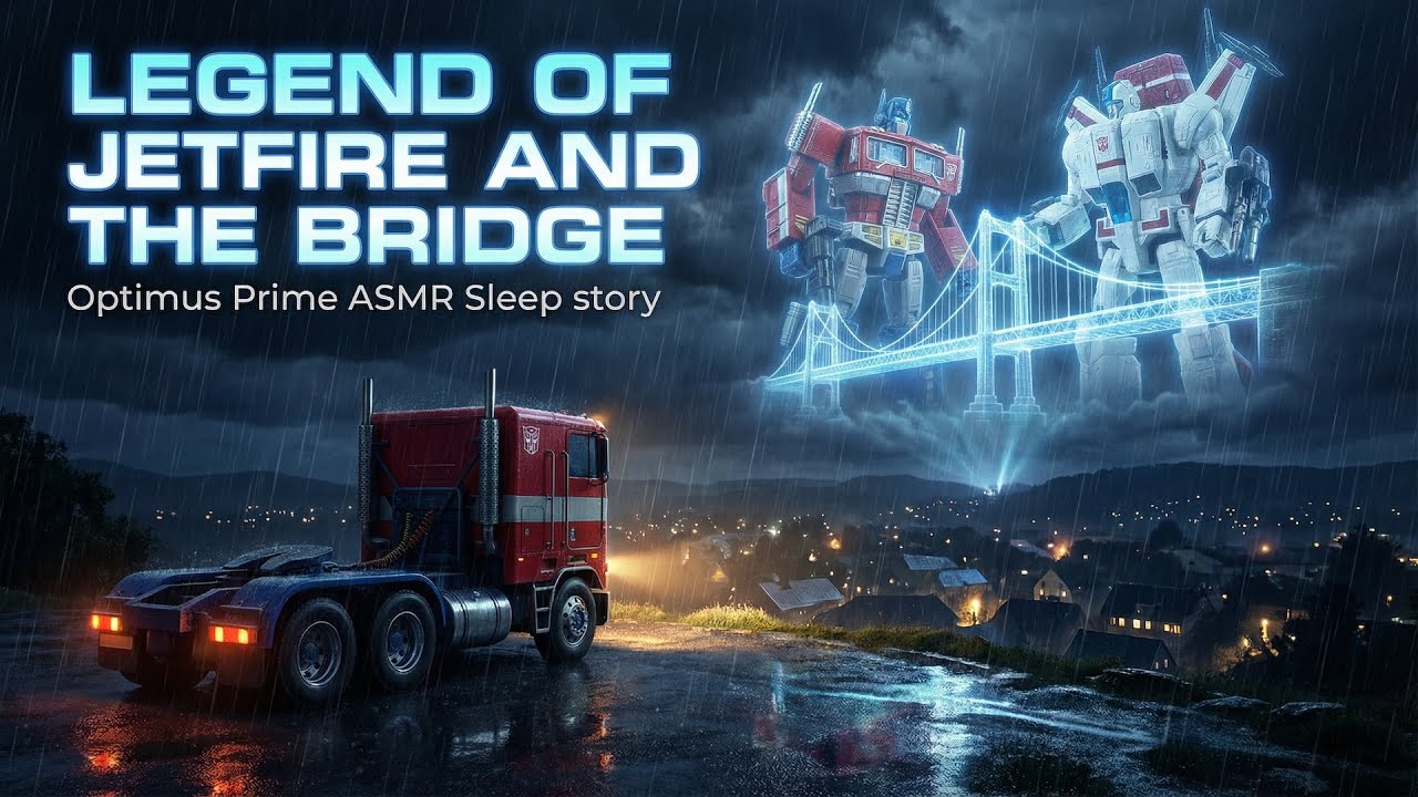 ASMR Optimus Prime - Transformers Sleep Story: The Legend of Jetfire and the Benevolus Bridge